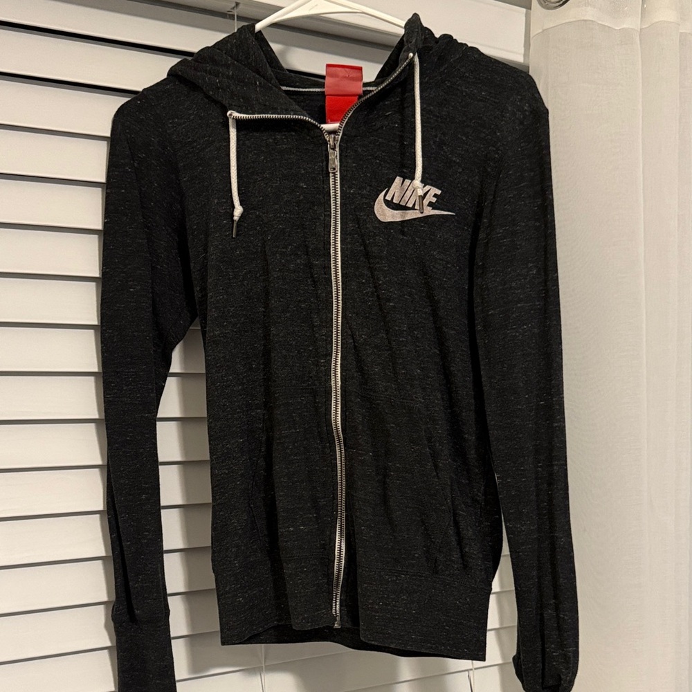 Nike Charcoal Full-Zip Hoodie